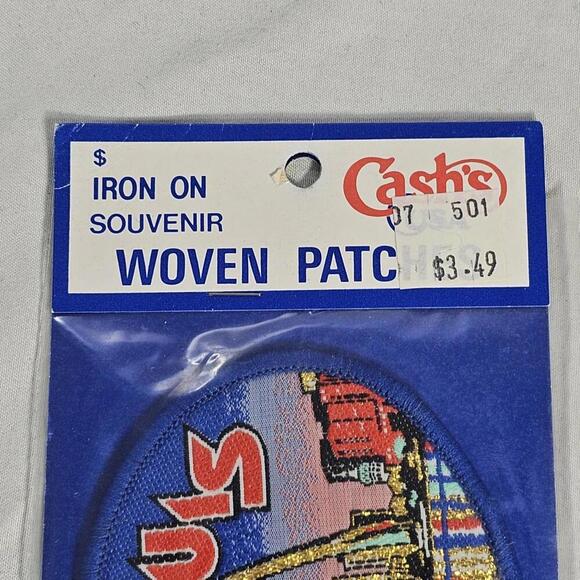 Vintage 4" St. Louis Missouri Iron-on Woven Patch Badge - Picture 4 of 5